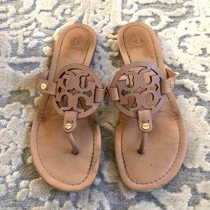 Tory Burch Tan Miller Flip Flop